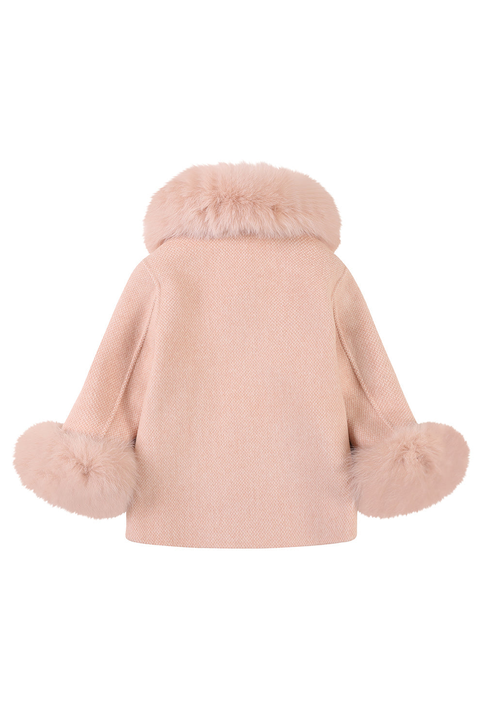Zara Cashmere Coat - Blush