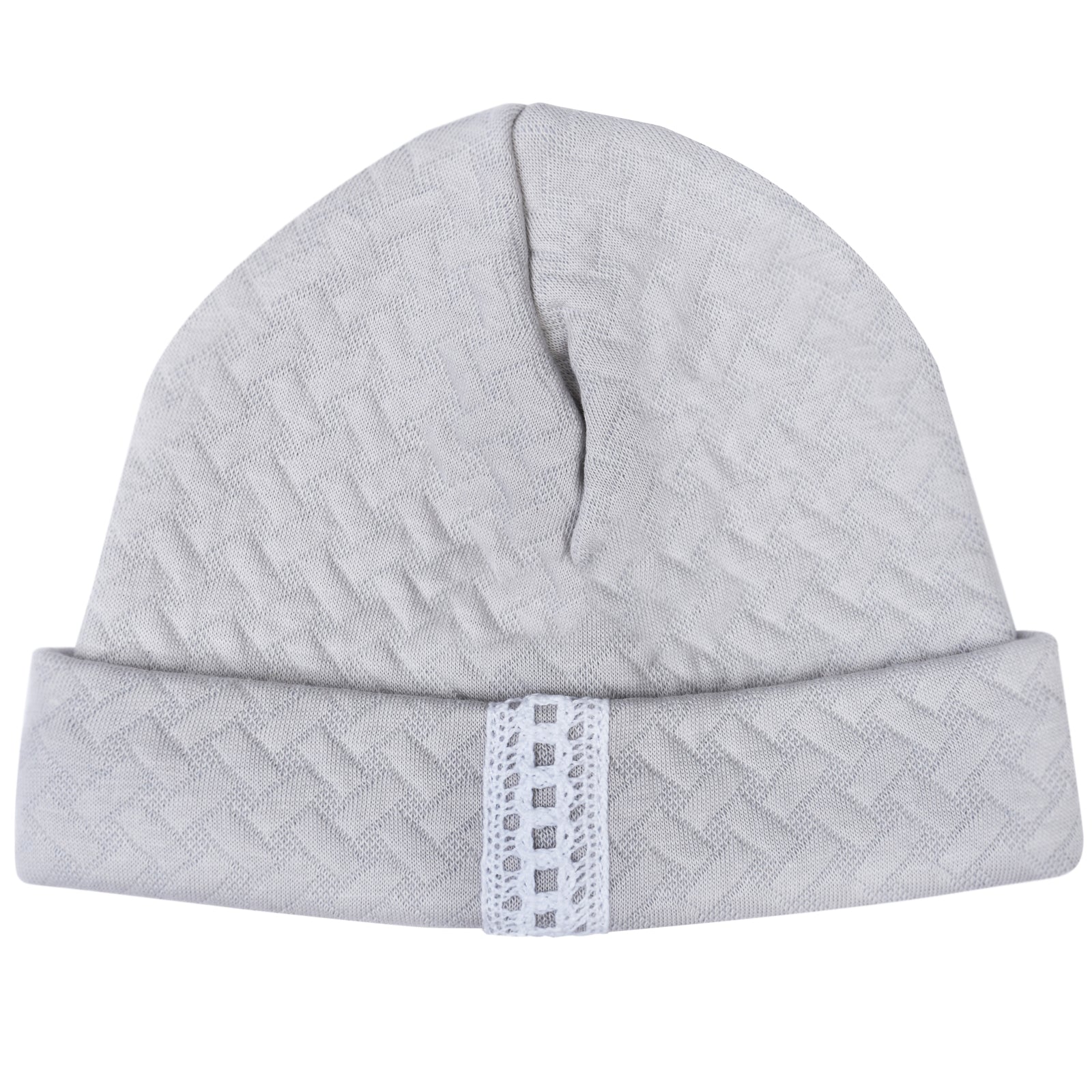 Bobble Babies Pima Cotton Baby Hat Grey