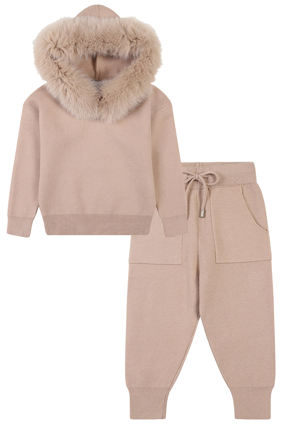 Knitted lounge suit / Cappuccino