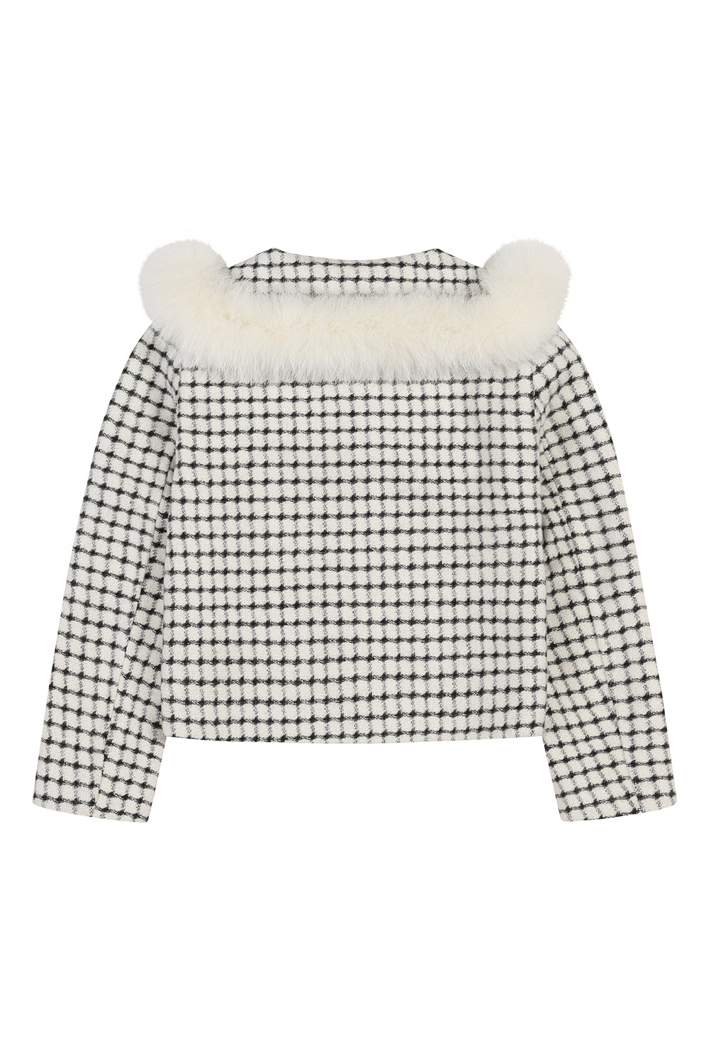 Margaux Check Cashmere Jacket