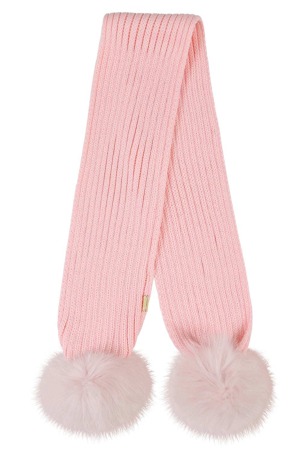 Luxe Ribbed scarf in Candy Pink