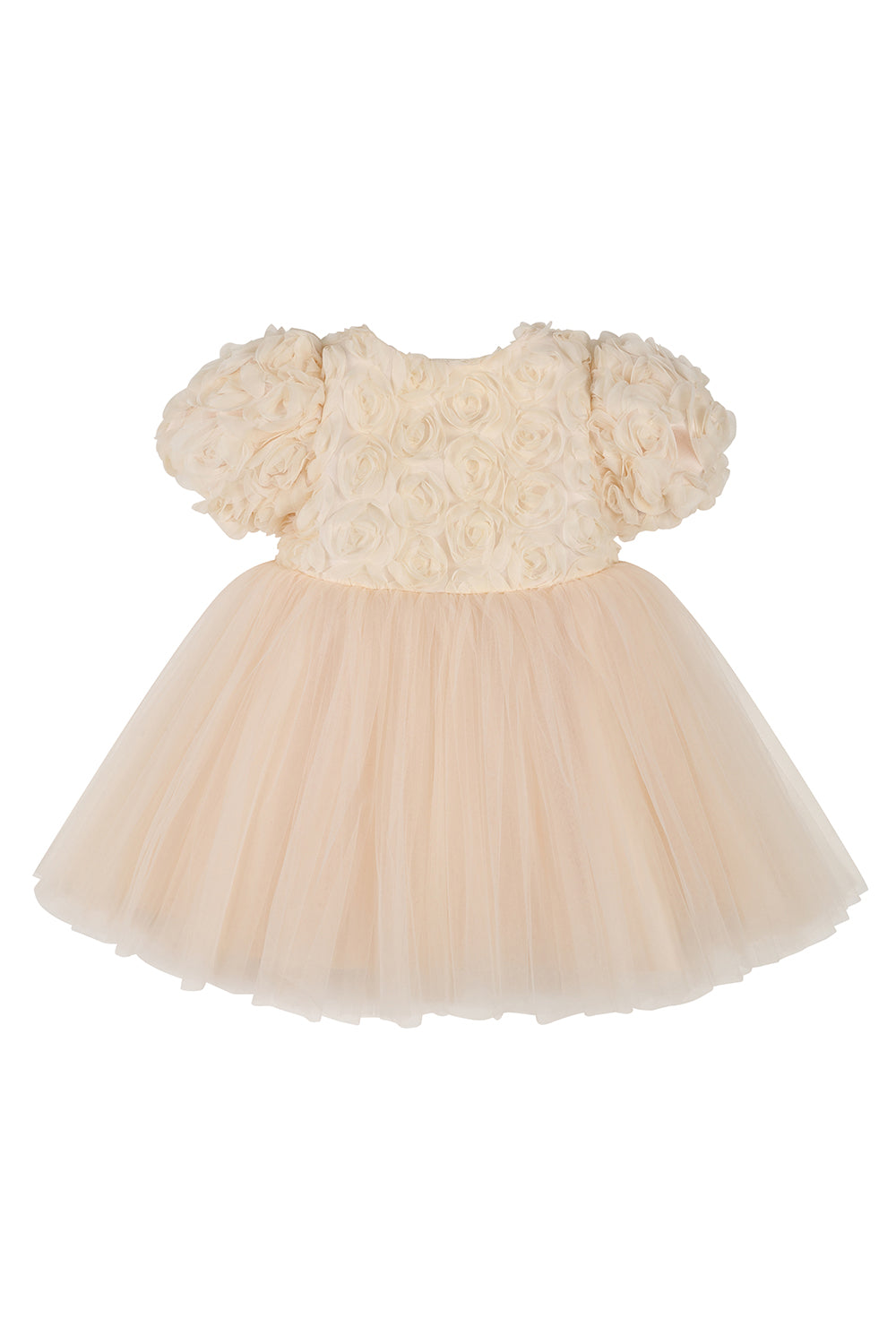 Rosetta Tulle Dress - Champagne (pre order dispacth w/c 24th March)