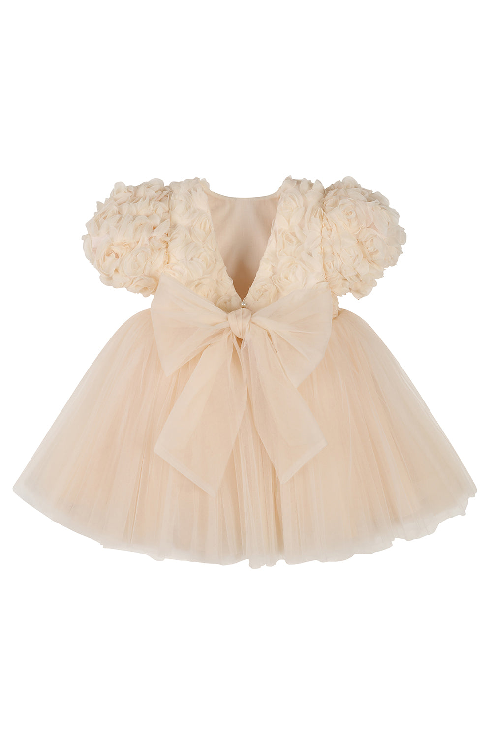 Rosetta Tulle Dress - Champagne (pre order dispacth w/c 24th March)