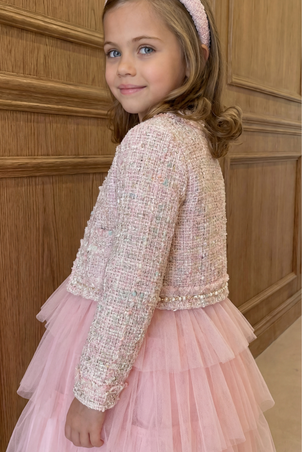 Tweed Tulle Dress & Jacket