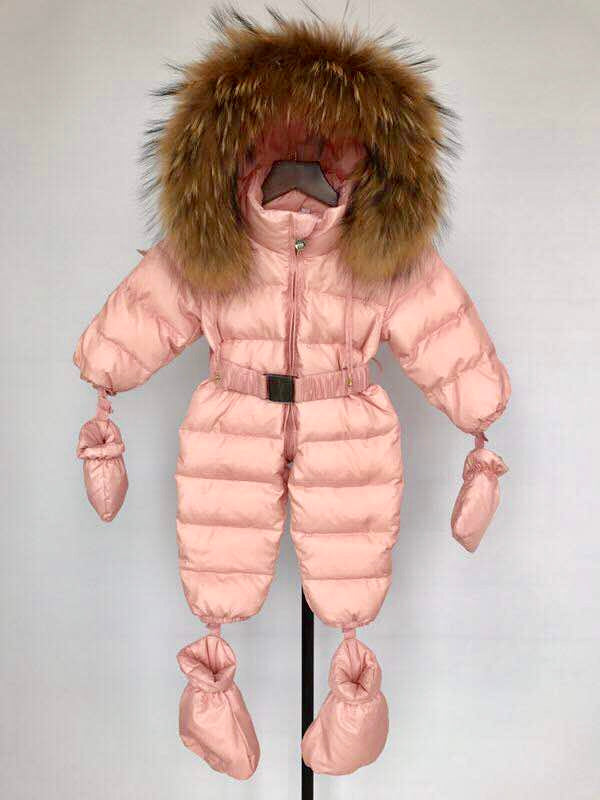 Bobble Babies Snowsuit- Candy Pink