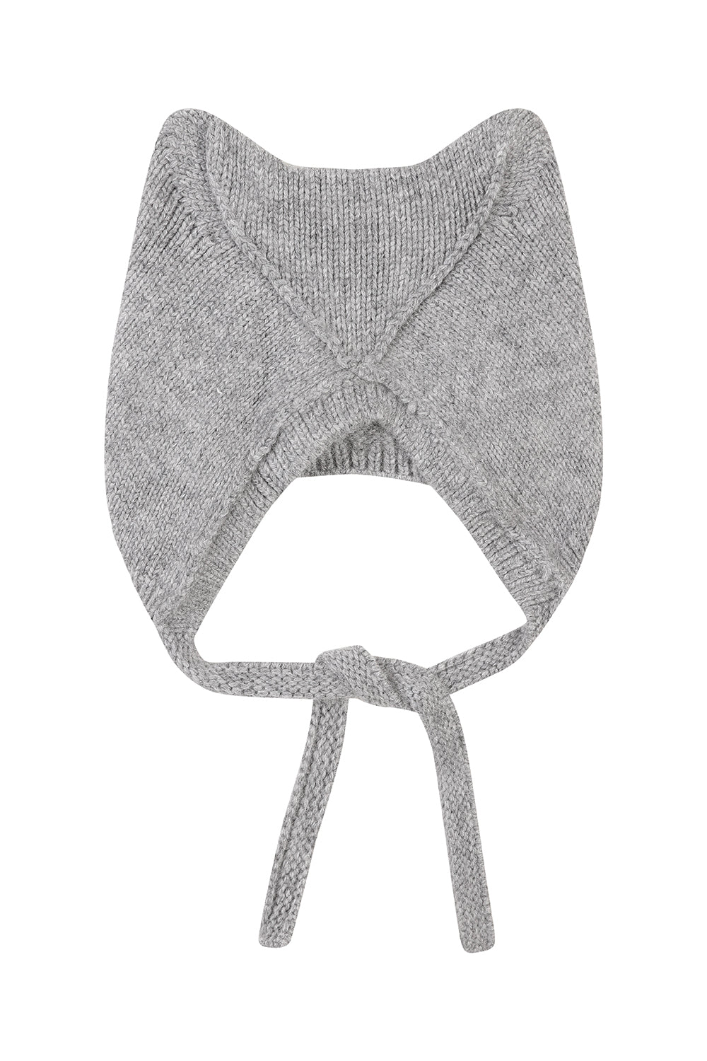 Kitten angora bonnet / Grey