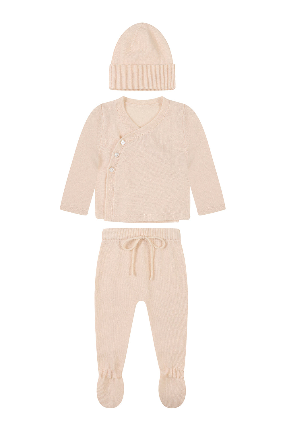 Cashmere baby 3pcs set / Rosewater