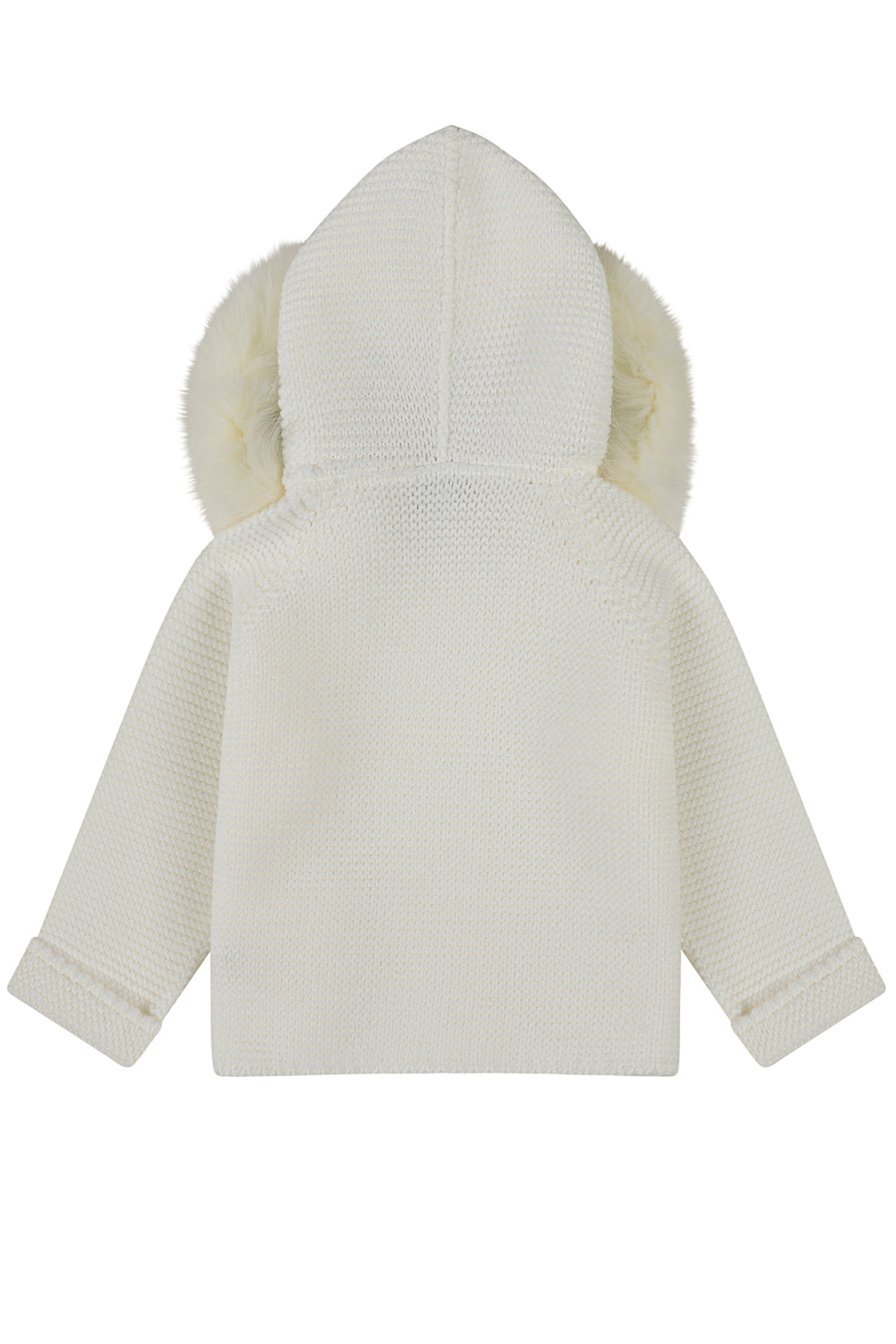 Bobble Babies knitted jacket in ivory