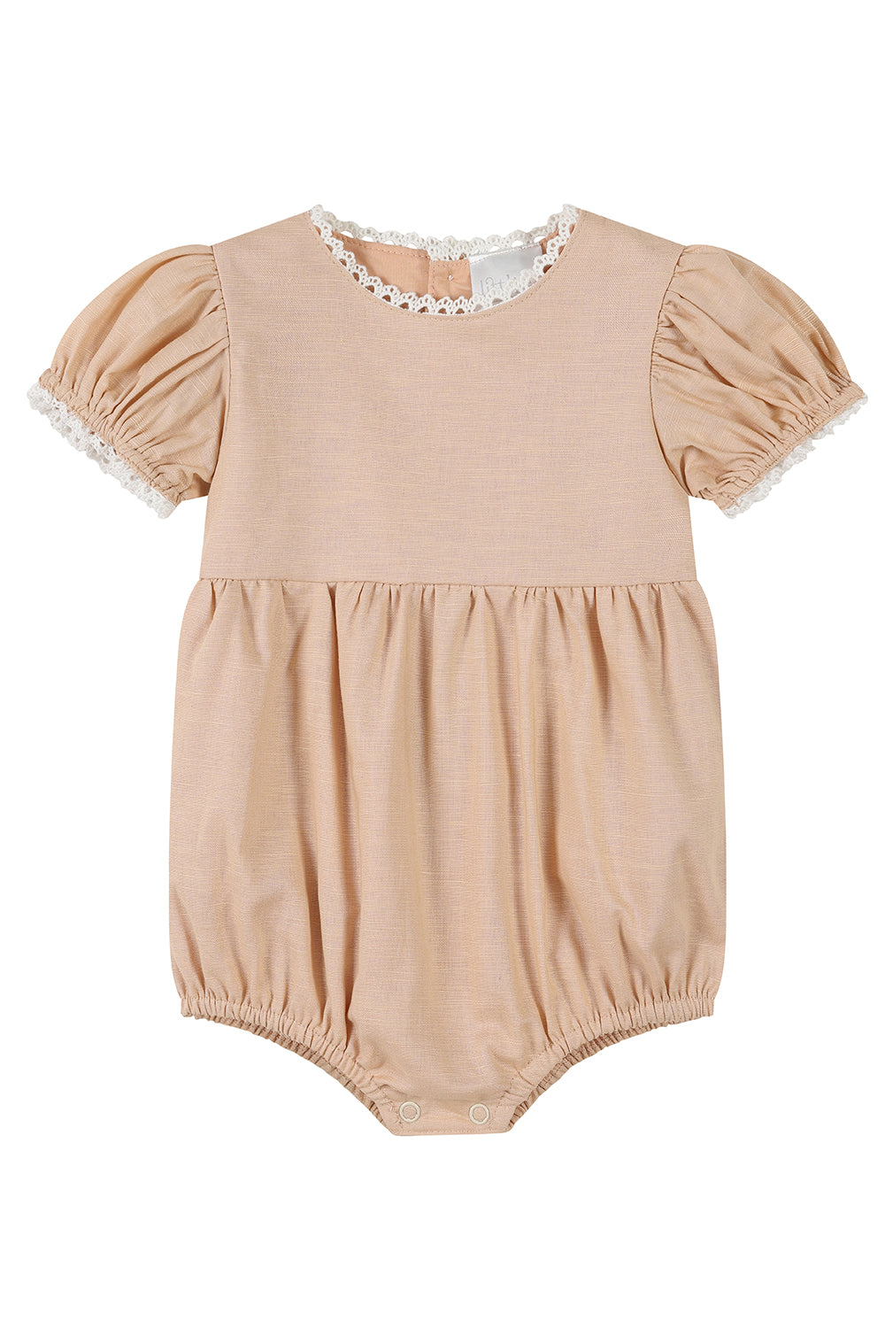 Linen Noella Romper / Clay